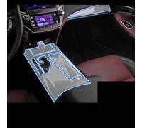 JCXDTXROG Gearbox Panel Navigation Screen Automotive Interior TPU Protective Film Anti-Scratch Sticker,For TOYOTA CROWN 15-18