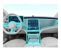 JCXDTXROG Gearbox Panel Navigation Screen Automotive Interior TPU Protective Film Anti-Scratch Sticker,For Mercedes Benz EQE 2022-2023
