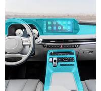 JCXDTXROG Gearbox Panel Navigation Screen Automotive Interior TPU Protective Film Anti-Scratch Sticker,For Hyundai Palisade 2022-2023