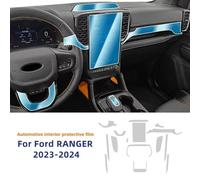 JCXDTXROG Gearbox Panel Navigation Screen Automotive Interior TPU Protective Film Cover Anti-Scratch Sticker,For FORD RANGER 2023 2024