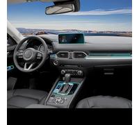 JCXDTXROG TPU Anti-Scratch Sticker Interior Protection Film Dashboard GPS Navigation Transparent Accessories,for Mazda CX-5 CX5 2017-2024