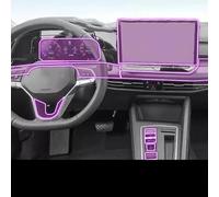 JCXDTXROG Transparent TPU Gear Panel GPS Center Console PPF Protection Interior Film,for Volkswagen VW Golf 8.5 2025 Golf 8 MK8.5/7 2024