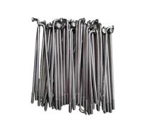 JCXIOC Bicycle Spokes 13G 2.2mm 60-150mm 40PCS/Lot Electric Bicycle Spoke Folding Bike Mountain Stainless Steel With Nipples(138mm)