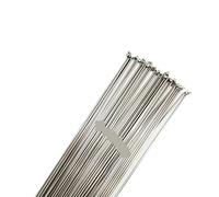 JCXIOC Bicycle Spokes 36Pcs Electric Bicycle Spokes 13G Steel Silver Color Mountain Bike Road with Nipples Cycle Parts Length Rim(13G 105mm 36pcs)