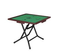 JCXIOC Folding Mahjong Table Folding Mahjong Table Foldable Household Square Poker Card Game Tables(Color4)