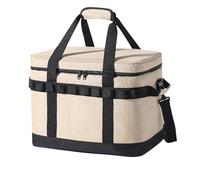 JCXIOC Food Delivery Bag Camping Tote Bag Grill Carrying Bag Multipurpose Oxford Cloth Insulated Food Delivery Bag Griddle Carry Bag for Road Trip for Hot and Cold Food(43x30x34cm 43L)