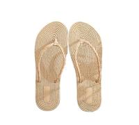 JCXIOC Straw Slippers Straw Sandals Flip Flops Women Slippers Ladies Shoes Indoor Outdoor Female Flip-flop Beach Flat Slides Summer For Woman(36)