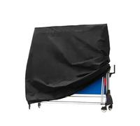 JCXIOC Table Tennis Table Cover Outdoors Folding Ping Pong Table Cover Black Waterproof Anti-Dust Adjustable Protector Household Useful