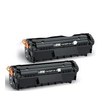 JCxYGAP 2 Pack Black Toner Cartridge Compatible With 12A 1022 1020 3050 Q2612A