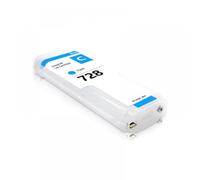 JCxYGAP 728 XL Refillable Ink Cartridge With One Time Use Chip F9J68A 3WX30A Compatible With DesignJet T730 T830 MFP Printer Refill Ink(Cyan)