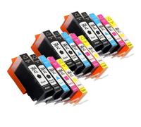 JCxYGAP Compatible Ink Cartridge For 364XL 364 For Photosmart 6525 7510 7515 7520 B010a B110a B110c B110e B111a Printers(3SET 15PCS)