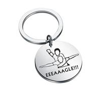 JD and Turk Gift Scrus TV Show Inspired Gift Scrus Eagle Gift Scrus Keychain (EEEAAA Keychain)