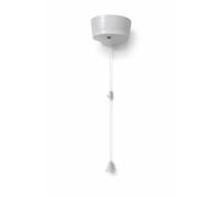 JD Brands Ceiling Pull Cord Switch 10A 1 Way | Single Pole Light Switch | BS EN 60669-1 Bathroom Ceiling Switch
