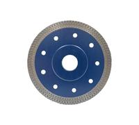 JD Brands Diamond Cutting Disc 115mm for Angle Grinder | 4.5" Super Thin Blade | Smooth Fast Cuts on Tile, Stone, Brick, Concrete, Marble, Granite, Porcelain, and Ceramic | Size 115 x 1.2 x 22mm
