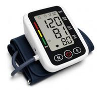JD Brands Upper Arm Blood Pressure Monitor | Automatic Digital BP Machine with Large LCD Display | Heart Rate & Irregular Heartbeat Detection | 2 User Memory
