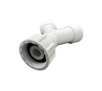 JD Brands Washing Machine and Dishwasher Y Piece Splitter Connector | 3/4 Inch BSP Plastic Hose Connector | Dual Outlet Adapter for Two Appliances