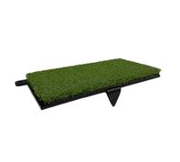 JD Brands Winter Golf Mat with Bottom Spikes - Portable Fairway Protection Mat for Winter Use, Durable Strike Mat for Golf Practice, Lightweight & Stable Design (Side Spikes (Upgraded Design))