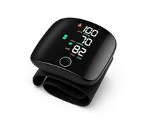 JD Brands Wrist Blood Pressure Monitor | Rechargeable Digital BP Machine with LED Display | USB-C Automatic Blood Pressure & Pulse Monitor for Home Use