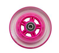 JD Bug 100mm Scooter Wheels with Bearings - Pink