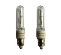 JD E11 250W 240V - HoneyFly JD E11 Flash Light 250W 3000K Photography Lamp Studio Bulb Heating RA99 Clear(Pack of 2)