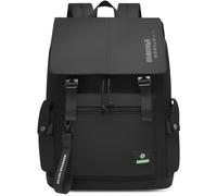 JD JODEBES 15.6 Inch Laptop Backpack for Men Women, Waterproof Business Travel Rucksack,Large Slim Commuter Work Bag for College School & Office(Black)
