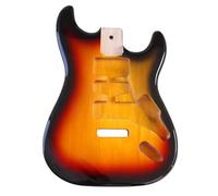 JD.Moon Electric Guitar Body for Fender ST Strat Guitar Accessory DIY Poplar HSH Guitar Body Sunburst
