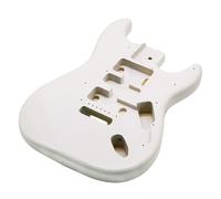JD.Moon Electric Guitar Body for Fender ST Strat Guitar Accessory DIY Poplar HSH Guitar Body White