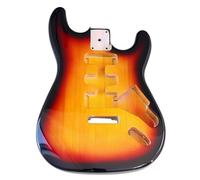 JD.Moon Electric Guitar Body for Fender ST Strat Guitar DIY Poplar Guitar Body HSS Glossy Sunset 56mm