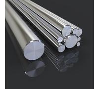 JD Multi Metals - 304 Stainless Steel Round Bar, Silver, 12mm x 300mm