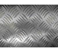 JD Multi Metals - Aluminium Checker Plate 5Bar Tread Plate 3mm Thick - Various Sizes, Aluminium, 300mm x 100mm