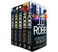 JD Robb In Death Series 5 Books Collection Set (Ceremony In Death, Innocent In Death, Betrayal In Death, Strangers In Death, Portrait In Death)