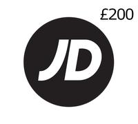JD Sports £200 Gift Card UK