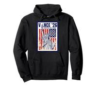JD Vance 2026 Passing the Torch Patriotic US Flag Pullover Hoodie