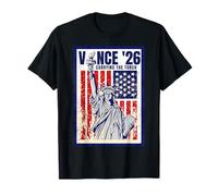 JD Vance 2026 Passing The Torch Patriotic US Flag T-Shirt