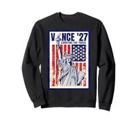 JD Vance 2027 Passing the Torch Patriotic US Flag Sweatshirt