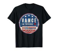 JD Vance 2028 for President Vintage Election Campaign T-Shirt