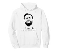 JD Vance 2028 Historic President Coming Soon Black & White Pullover Hoodie