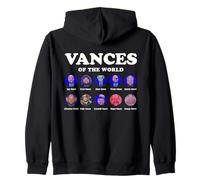 JD Vance 2028 Memes Vances of the World Funny Zip Hoodie