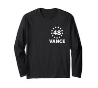 JD Vance 2028 President 48 Vance 48Th President Long Sleeve T-Shirt
