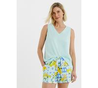 JD WILLIAMS Cotton Vest Summer Pyjama Short Set 28-30
