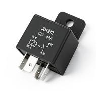 JD1912 Automotive Relay 4-Pin 40A 12V SPDT Car Truck Van Motorcycle Boat Relay，1 Pack
