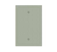JDAKHD Hazy Green Light Switch Cover Modern Farmhouse Muted Green 1 Gang No Device Decorative Outlet Covers Wall Plate Single Blank Switch Plate Covers Gray Green for Bedroom, Office