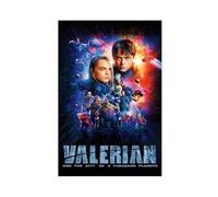 jdalcbe Valerian And The City of A Thousand Planets (2017) Canvas Poster Wall Art Decor Print Picture Paintings for Living Room Bedroom Decoration 16x24inch(40x60cm)