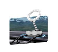 JDBL 5.0 Mobile Phone Holder Car Magnet【N57 Military Magnets - 15 kg Adhesive Force】【Anopräzise 0.01 mm -Vacuum Adhesion】 Mobile Phone Holder Car 360° Rotatable for Magsafe Car Mount Car Adapter