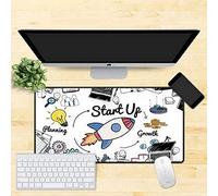 Jdble Thicken Oversized Mouse Pad Computer Pad|Game Esports|Writing Desk Desk Household Pad|Keyboard Pad|Office Learning Seaming|600 * 300Mm@Style 21_600X300Mm_3Mm