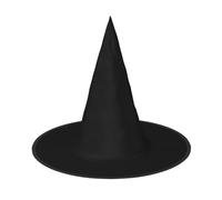 JDbncxe 1 PC Halloween Hat â€“ Artistic smiley face symbol Print Witches Decor Party, Cosplay Accessory, Festive Carnival Headband, Magic Wizard Cap