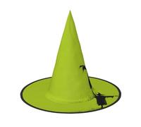 JDbncxe 1 PC Halloween Hat â€“ scarecrow Print Witches Decor Party, Cosplay Accessory, Festive Carnival Headband, Magic Wizard Cap