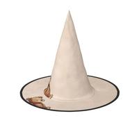 JDbncxe 2 PCS Halloween Hat – Little Bear Print Witches Decor Party, Cosplay Accessory, Festive Carnival Headband, Magic Wizard Cap