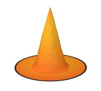 JDbncxe 2 PCS Halloween Hat â€“ The beauty of pure color Print Witches Decor Party, Cosplay Accessory, Festive Carnival Headband, Magic Wizard Cap