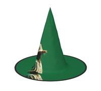 JDbncxe 2 PCS Halloween Hat â€“ The Beauty of Scarecrow Print Witches Decor Party, Cosplay Accessory, Festive Carnival Headband, Magic Wizard Cap